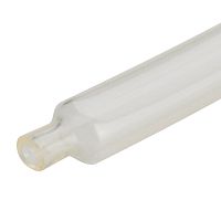 Термоусадка КВТ ТТК-(3:1) 12/4 прозрачная, клеевая (начальный ⌀12мм, после усадки ⌀4мм) картинка 